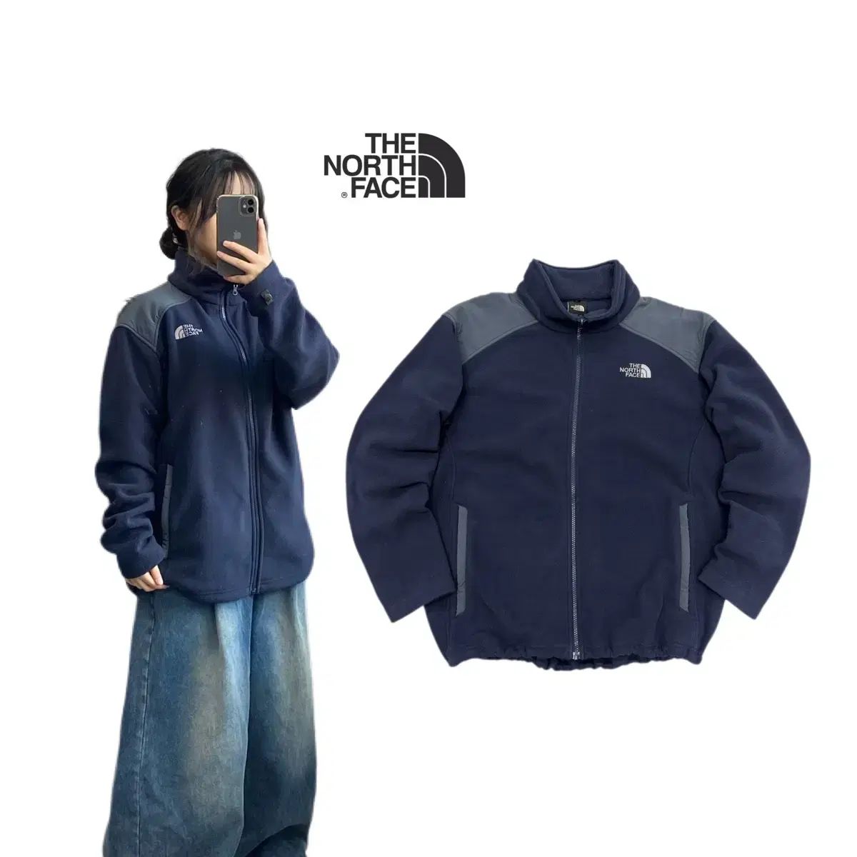 THE NORTH FACE ザノースフェイス ゴープコア フリース ジャケット ネイビー