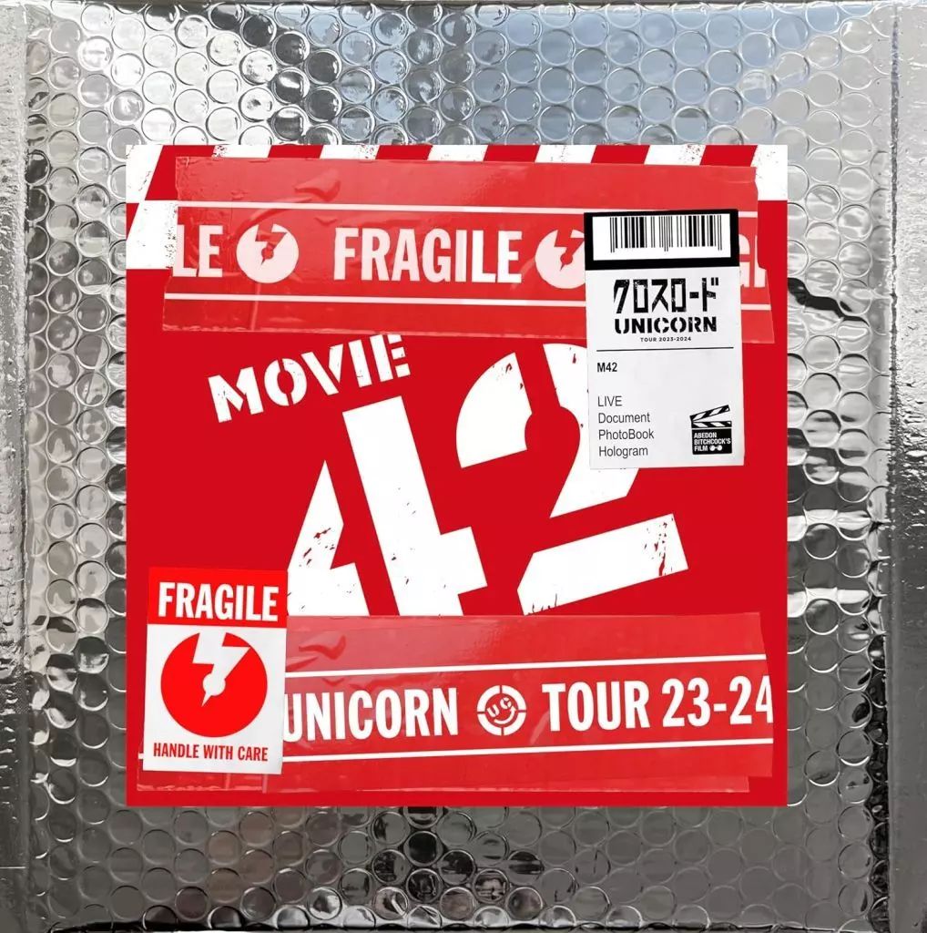 邦楽Blu ray Disc ユニコーン MOVIE 42 ユニコーン2025 2025ツアー クロスロード 初回生産 版