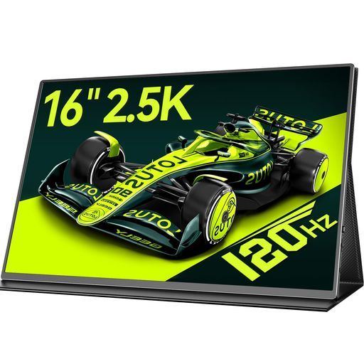 2 K|2.5 K 120 Hzモバイルモニター16インチNewsoulゲーミングIPSノートパソコン用ポータブルモニター125%sRGB色域400 nit薄型 アルミ合金製ポータブルディスプレイ