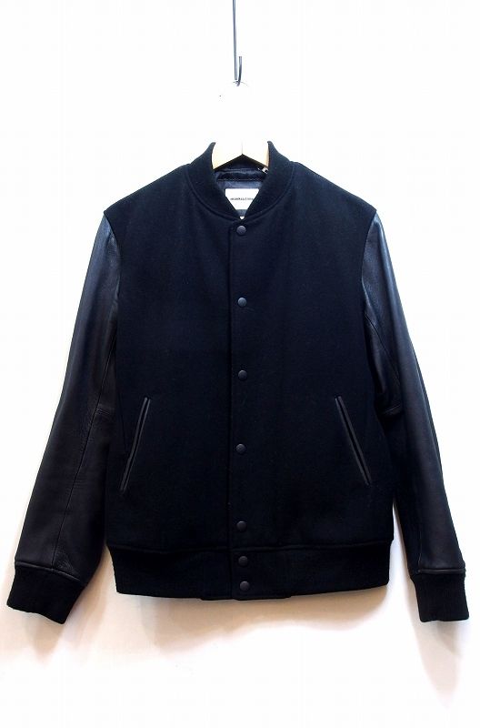 227580】monkey time モンキータイム メルトン×レザー切替 スタジアム