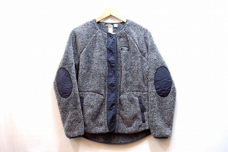 228991 L.L.Bean エルエルビーン ハイパイル フリース スナップ レディースジャケット 米国フィット XS 518792 グレー