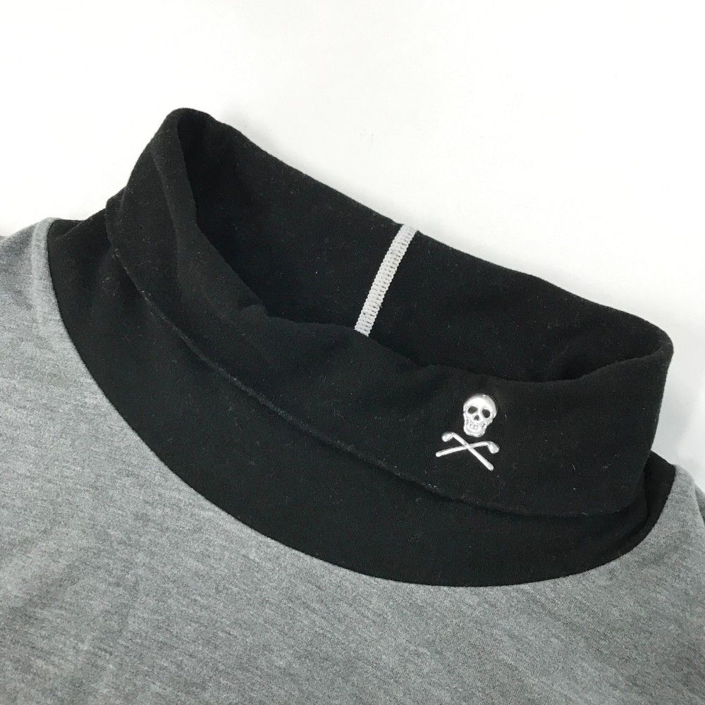 MARK & LONA メンズ　モックネック　48 美品】MARK & LONA メンズモックネックシャツ 48(L) マークアンドロナ