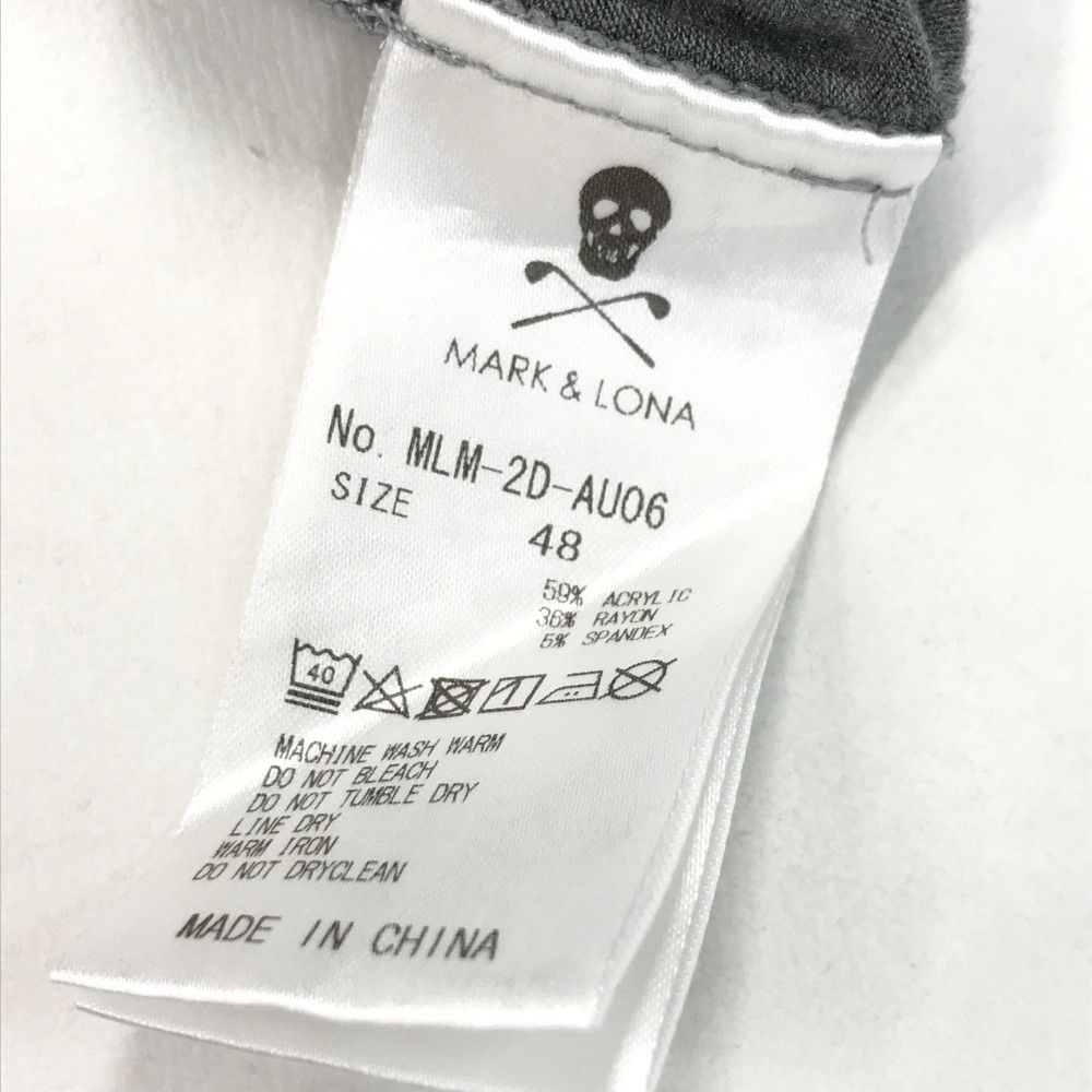 ★美品★MARK&LONA　CODE　モックネック　サイズ　48 ☆美品☆MARK&LONA CODE モックネック サイズ 48 MARK&LONA (マーク
