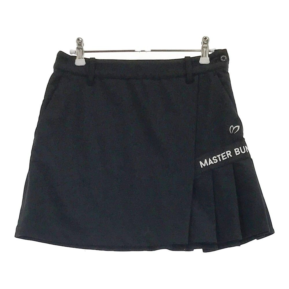 サイズ 0 MASTER BUNNY EDITION マスターバニーエディション ストレッチ 切替スカート ブラック系 ゴルフウェア レディース ストスト