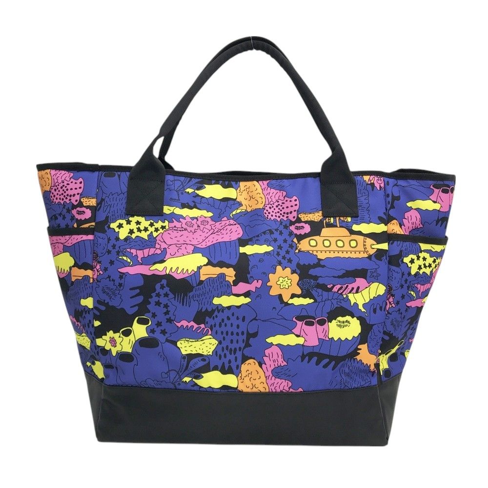  PEARLY GATES パーリーゲイツ ロッカーバッグ トートバッグ 総柄 パープル系 240101480206 ゴルフウェア ストスト 練習場用品 ゴルフバッグ キャディバッグ ゴルフ