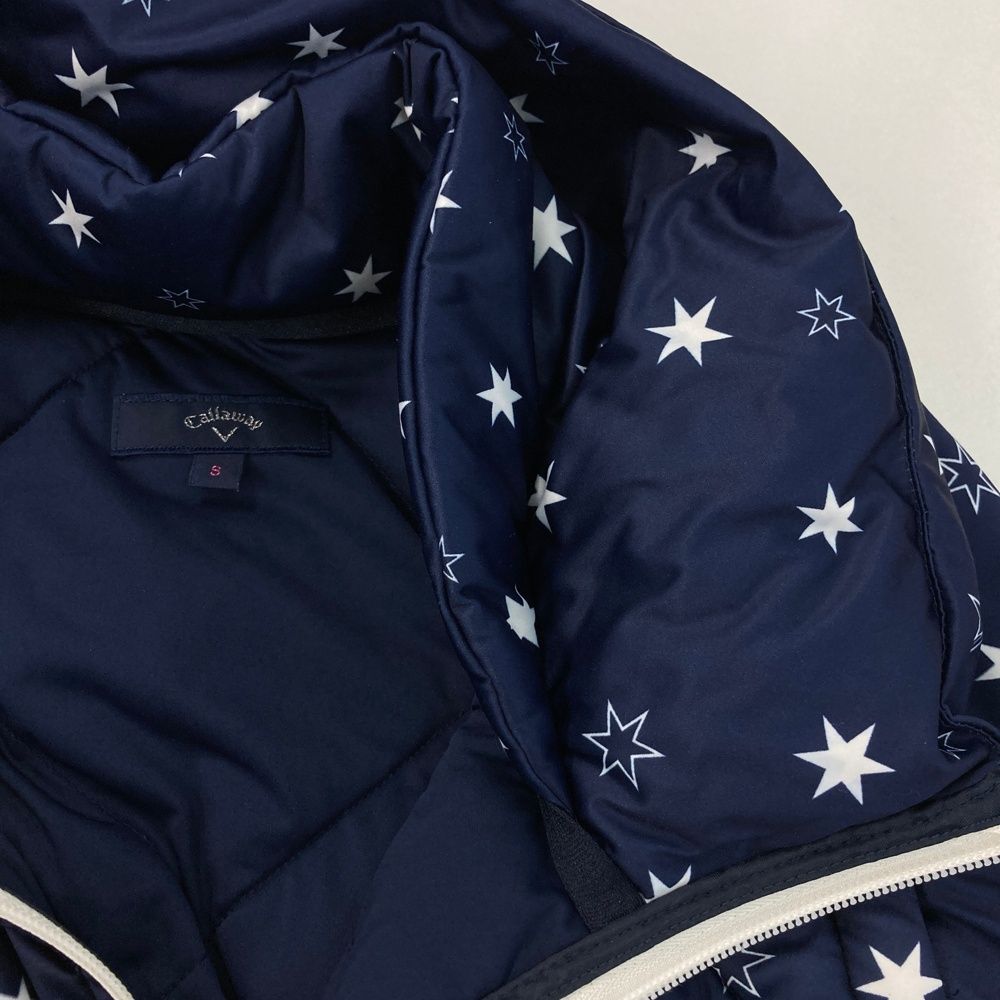 サイズ：S CALLAWAY キャロウェイ ; 2WAY 長袖 中綿ジャケット 星柄