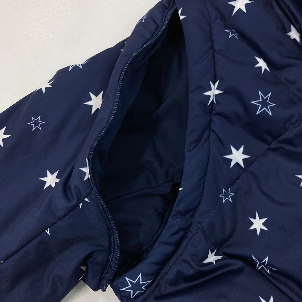 サイズ：S CALLAWAY キャロウェイ ; 2WAY 長袖 中綿ジャケット 星柄