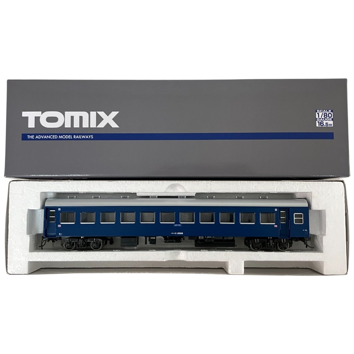 TOMIX HO-5003 国鉄 10系 軽量客車 ナハ10 (11)形 青色 室内灯込 HO