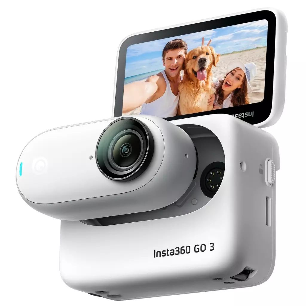カメラ Arashi Vision アクションカメラ Insta 360 GO 3 128 GB アークティックホワイト _GO 306