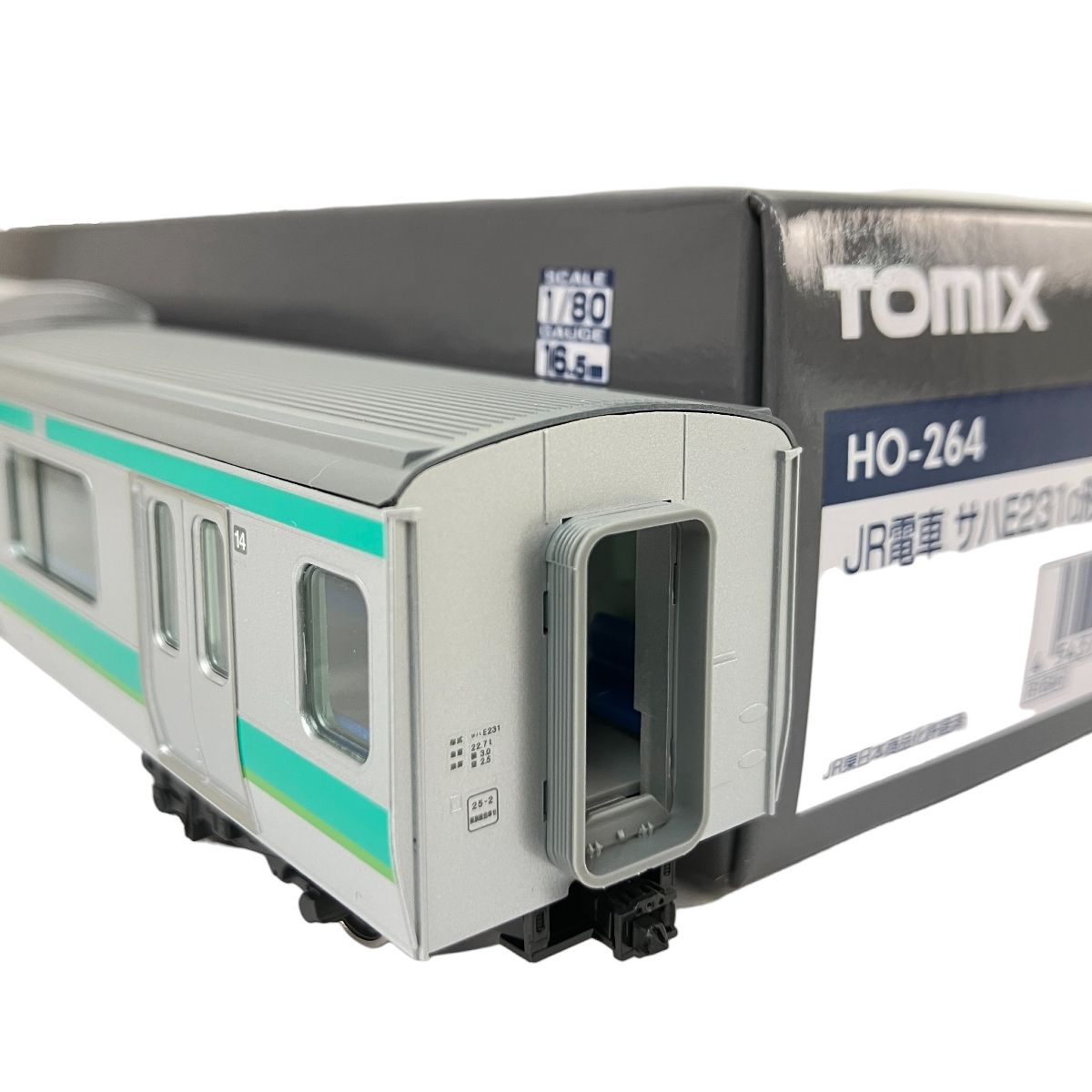 TOMIX HO-264 JR E 231系0番台 サハE 231形0番台 常磐線 成田線 室内灯込 HOゲージ 鉄道模型 良好