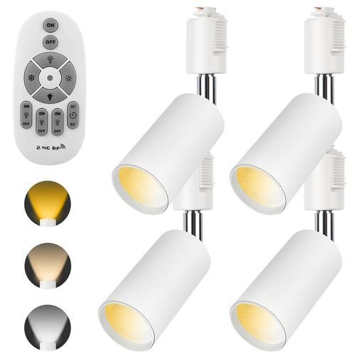 スポットライト60 W相当リモコン付き電球色昼光色昼白色消費電力6 W大光量540 LM高演色CRI 90 照射角度調節 2.4 GHz無線式遠隔操作30分|60分お休みタイマー無段階調光調色 光色切り替えPSE認…