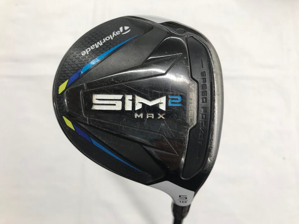 お買い得品！【中古ゴルフクラブ】テーラーメイド SIM2 MAX (シム2 マックス) フェアウェイ 2021 (日本仕様) TENSEI BLUE TM50 5W【14日間返品OK】 テーラーメイド SIM2 MAX 18度 TENSEI BLUE TM50(SIM2) Sフレックス