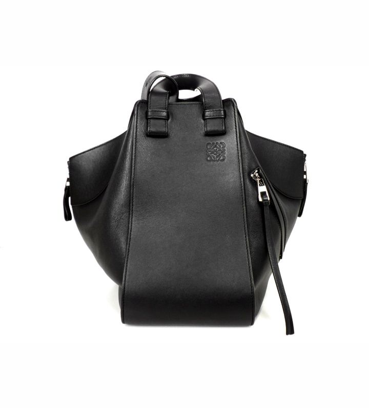 ロエベ LOEWE HAMMOCK MEDIUM ハンモック レザー ショルダー バッグ 47005