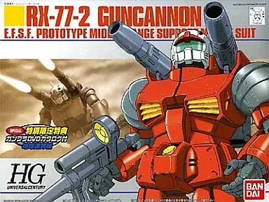 [Used] Plastic Model 1/144 HGUC RX-77-2 Gun Cannon “Mobile Suit Gundam” [0148340]