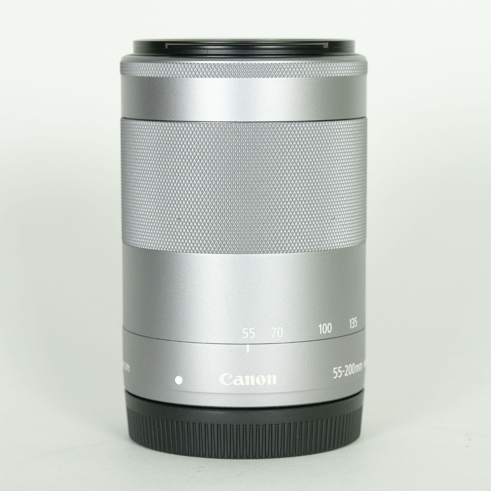 | フィルター付 Canon EF-M 55-200 mm F 4.5-6.3 IS STM シルバー キヤノンEF-Mマウント