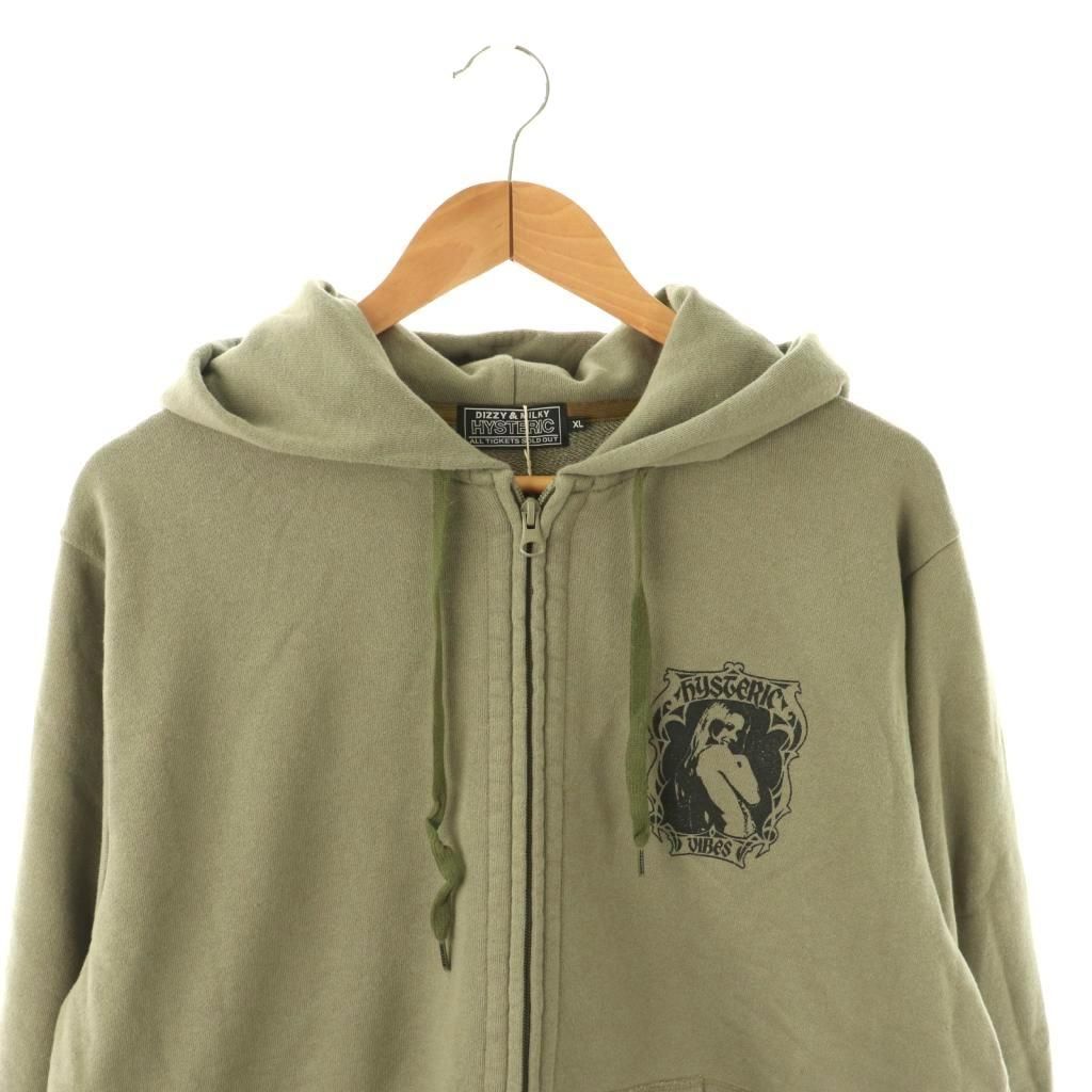 ヒステリックグラマー HYSTERIC GLAMOUR 24SS HYSTERIC VIBES パーカー