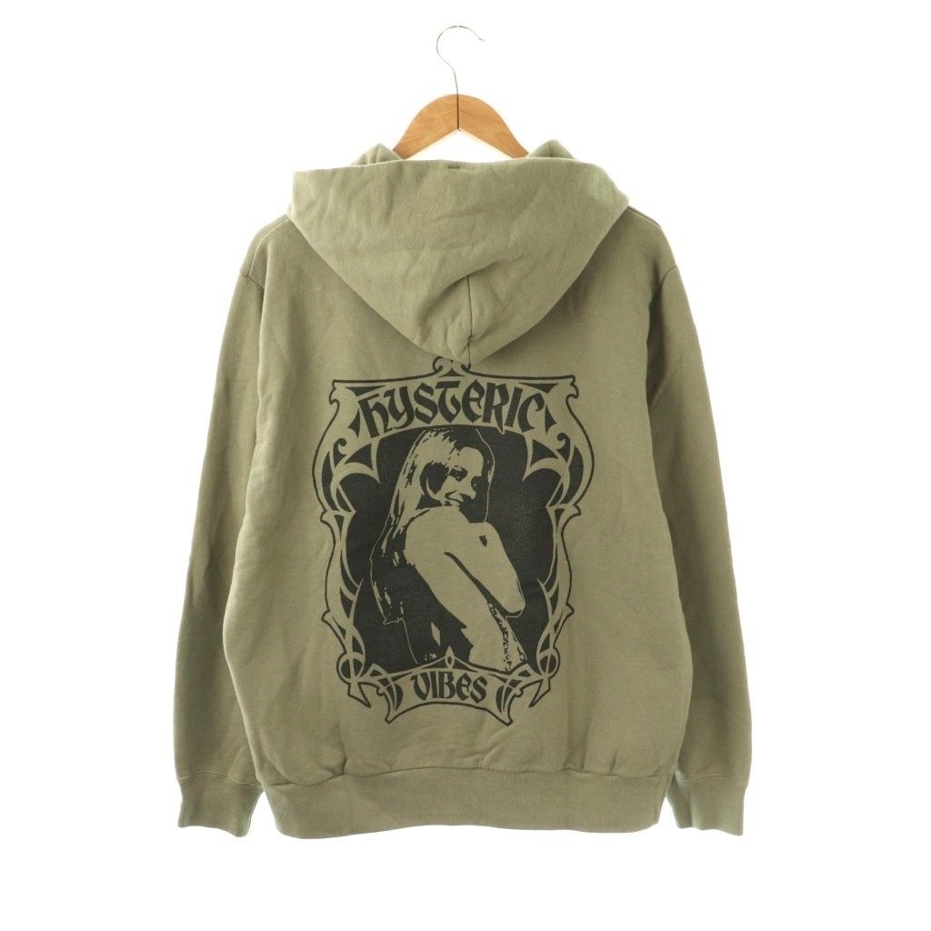 ヒステリックグラマー HYSTERIC GLAMOUR 24SS HYSTERIC VIBES パーカー