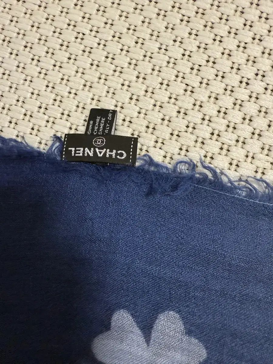  シャネル CC ロゴ グラデーション スカーフ カシミア バンダナ スカーフ 小物