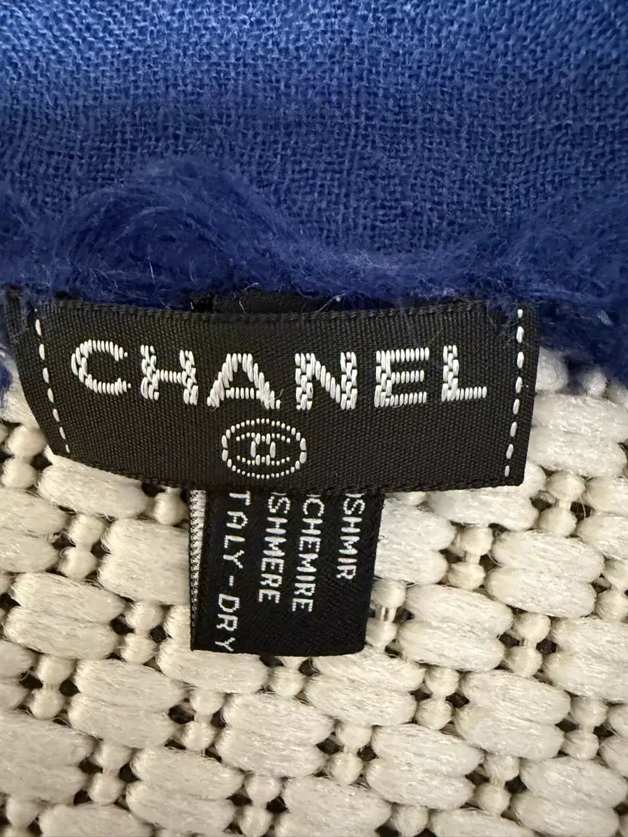 CHANEL シャネル ロゴ パータン グラデーション スカーフ