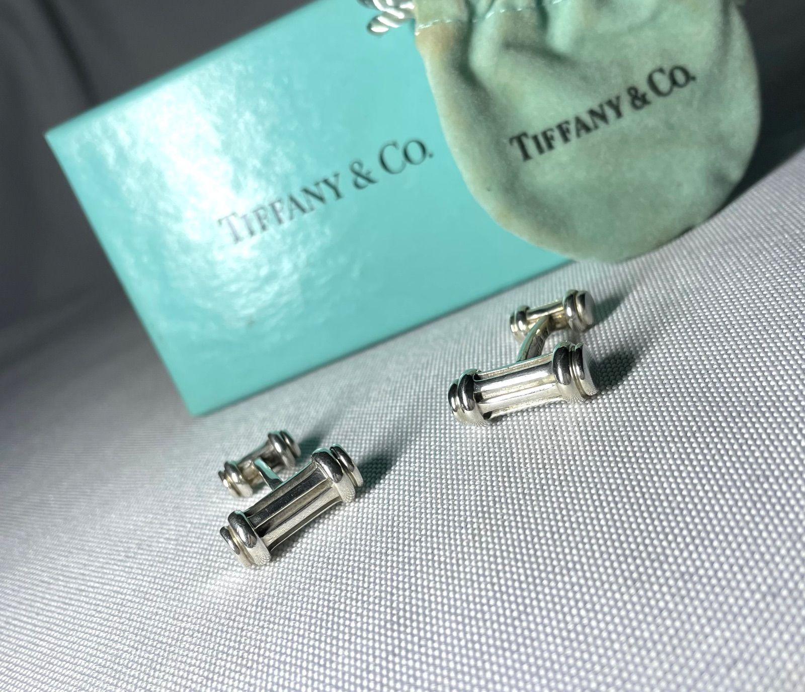 Tiffany ティファニー ローラーデザイン ヴィンテージカフス