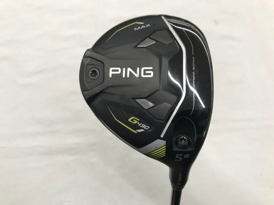 ピン G 430 MAX 18度 ALTA J CB BLACK SRフレックス フェアウェイウッド ゴルフドゥ NEXT