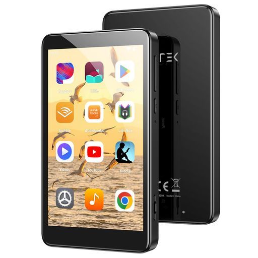 プレーヤーAndroidシステムWi-Fi対応Bluetooth 5.0搭載スピーカー内臓8 Gtype-c端子多機能音楽プレーヤーデジタルオーディオプレーヤー電子書籍リーダー音楽FMラジオ録音超軽量プレゼント