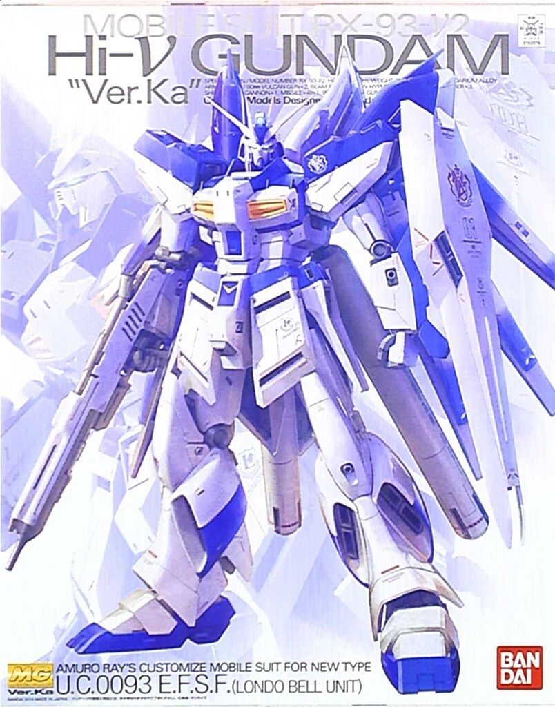 バンダイ MG 逆襲のシャア ハイニューガンダム ver.Ka 1|100