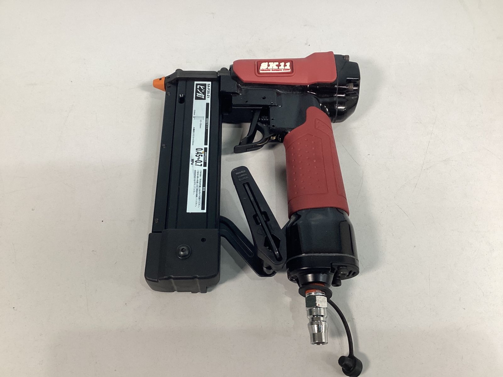 SK 11 エアピン釘打機 釘足長 12~35 mm P 35 SA-P 35-Z 1