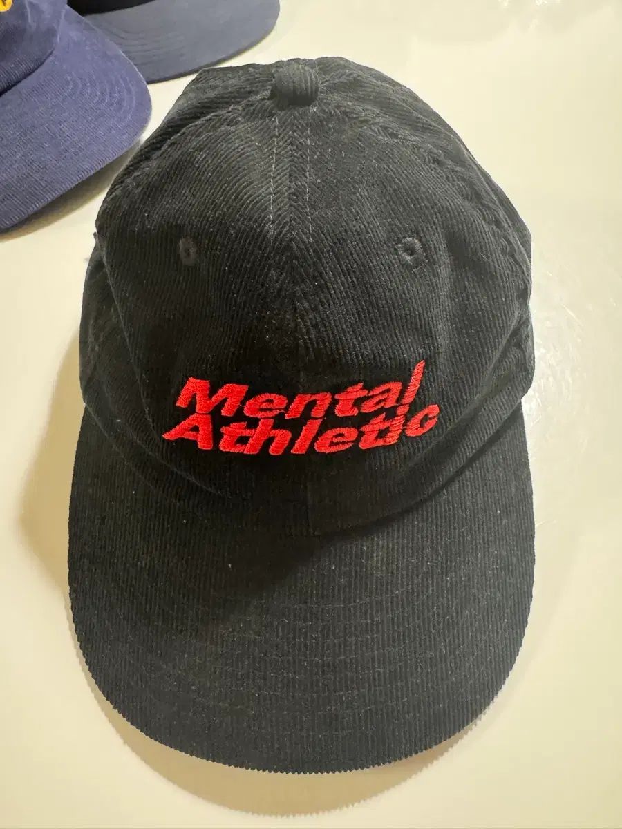 Mental Athletezo ブラック コーデュロイ ボールキャップ ブラック