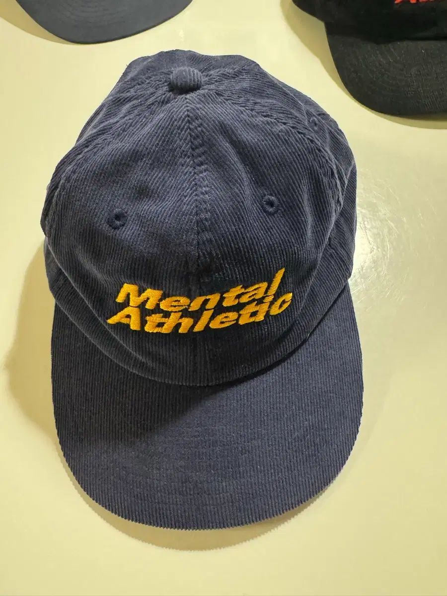 メンタル アスレチック コーデュロイ ベースボールキャップ ネイビー