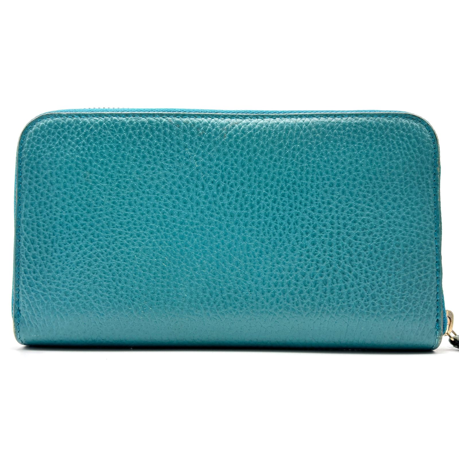 グッチ 長財布 インターロッキング ラウンドファスナー ターコイズ ブルー 美品 GUCCI グッチ 長財布 インターロッキング GG ジップアラウンド