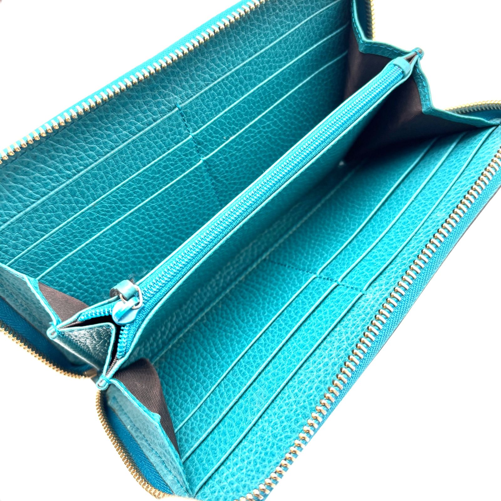 美品 GUCCI グッチ 長財布 インターロッキング GG ジップアラウンド