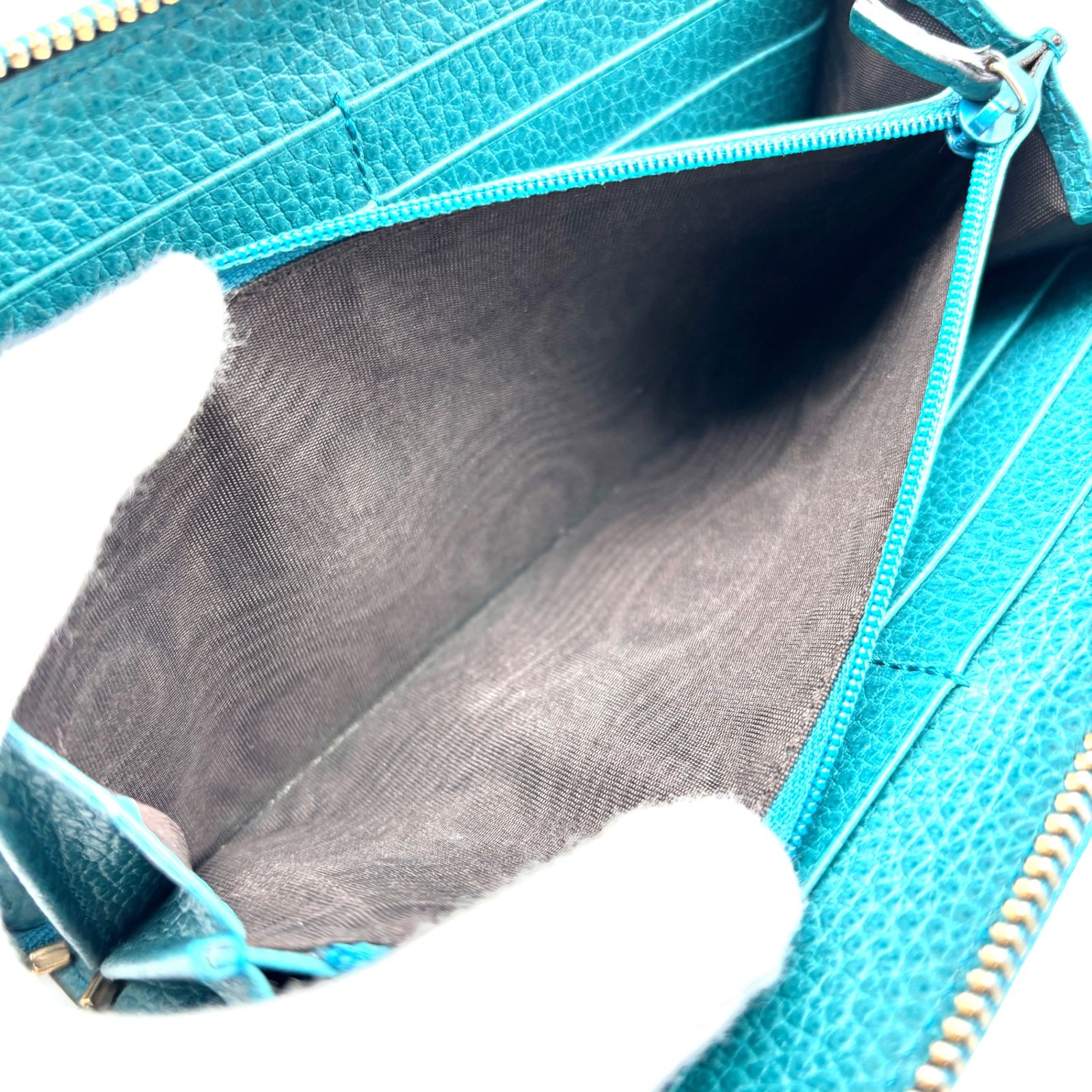 美品 GUCCI グッチ 長財布 インターロッキング GG ジップアラウンド