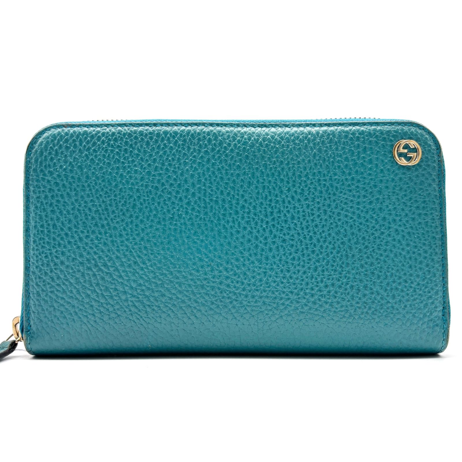 美品 GUCCI グッチ 長財布 インターロッキング GG ジップアラウンド