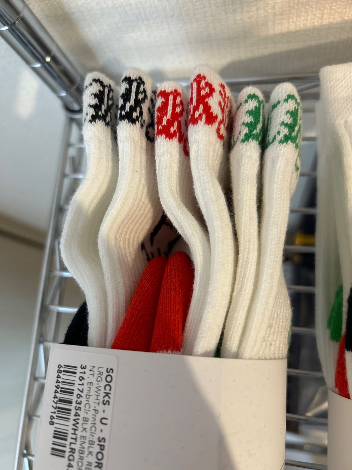 【新品】 Chrome Hearts ダガー ソックス 靴下 白色 L 新品】 Chrome Hearts ダガー ソックス 靴下 白色 L クロムハーツ