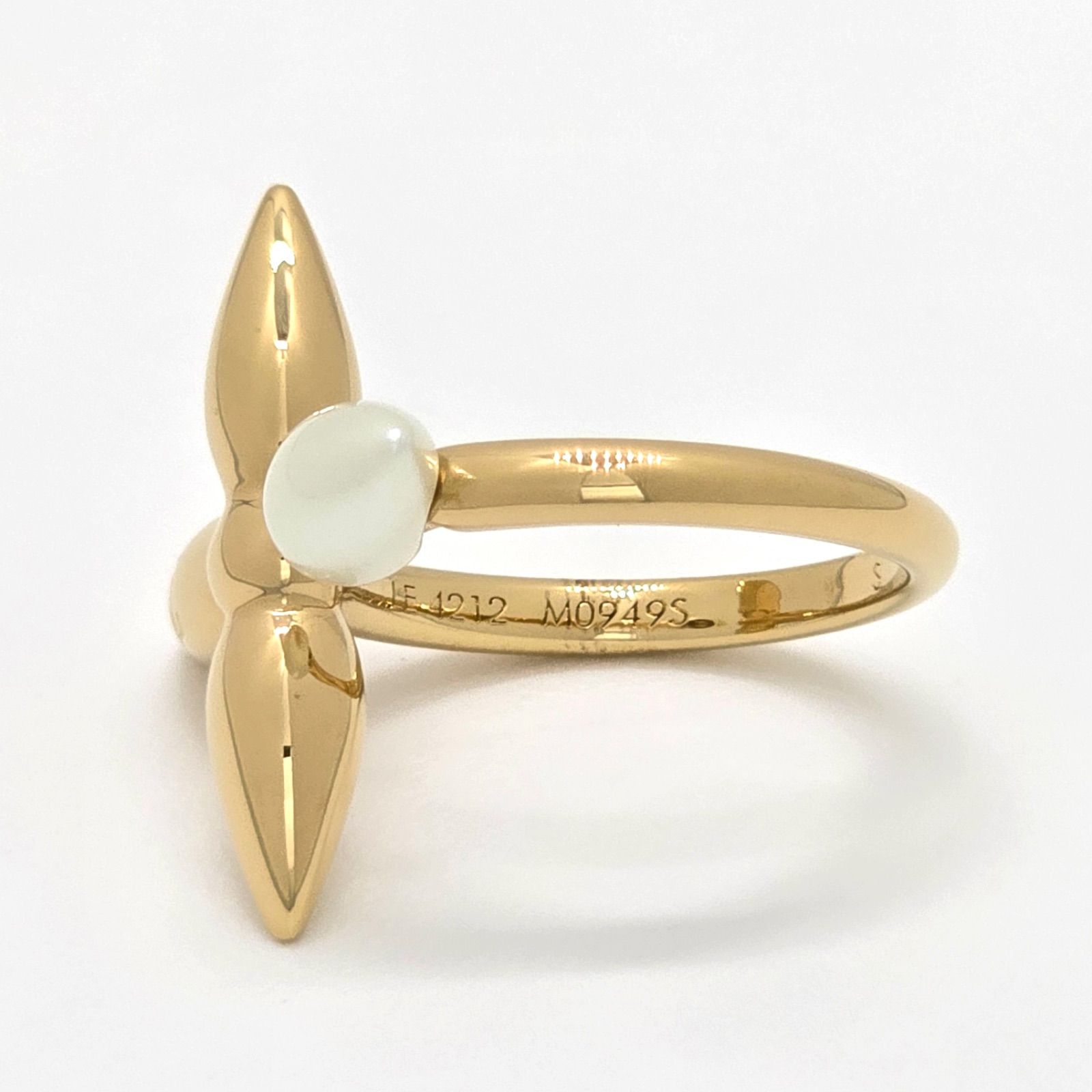 LOUIS VUITTON ルイヴィトン M0949S バーグ ルイゼット リング S 約10