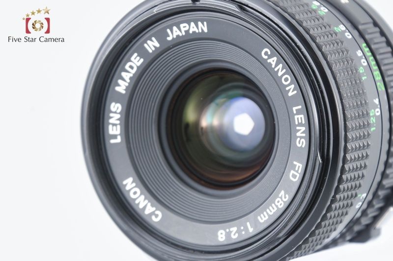 Canon キヤノン 【】Canon キヤノン New FD 28mm f/2.8 単焦点レンズ