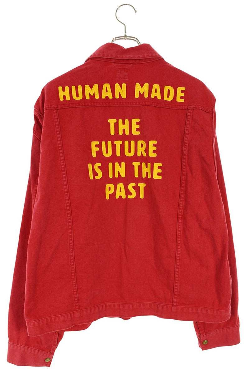 ヒューマンメイド Zip-Up Work Jacket Red ジップアップワーク