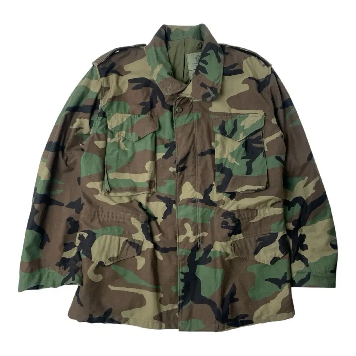 ミリタリー マウンテンパーカー カモフラージュ ジャケット M