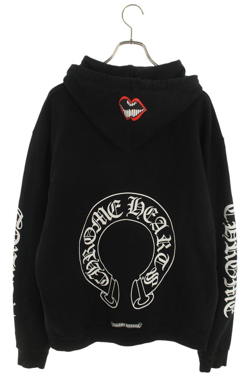 クロムハーツ SWTSHRT PLVR MATTY BOY バックホースシュープリントプル