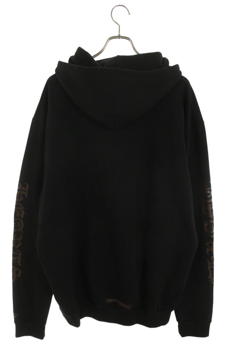 クロムハーツ SWTSHRT HD ZIP 1988アームグリッターロゴジップアップ