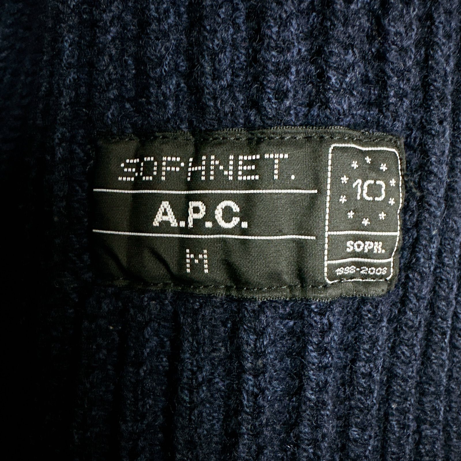 ⭐︎超希少 10周年 A.P.C. アーペーセー SOPHNET. ソフ コラボ 