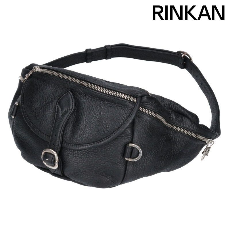 クロムハーツ #1 SNAT PACK スナットパック ダガージップガンスリンガーベルトレザーウエストバッグ 中古 SJ02 クロムハーツ #1 SNAT PACK/スナットパック ダガージップガン