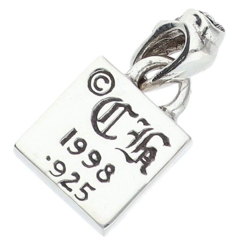 クロムハーツ FRAMED BS FLUER/フレームドBSフレア チャーム/シルバー