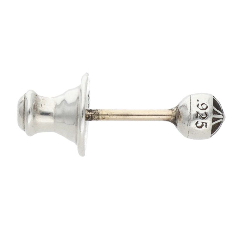 クロムハーツ STUD CRS BALL MINI/ミニクロスボールスタッド シルバー