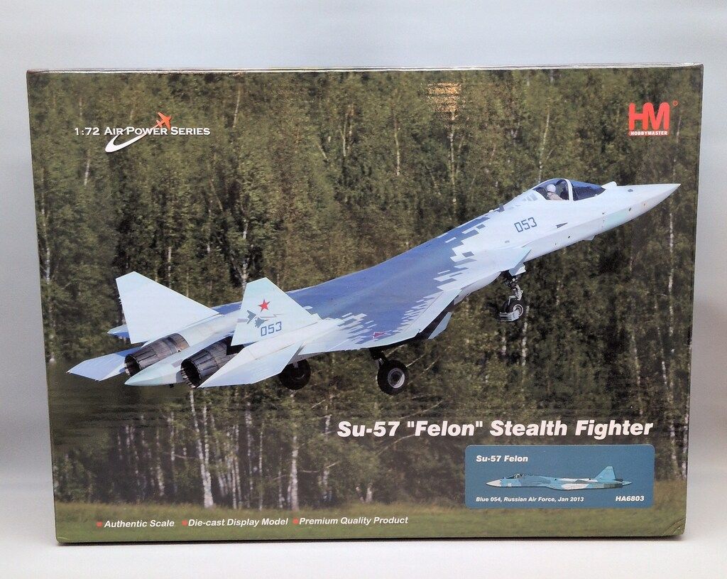 HOBBY MASTER 1/72AIR POWER SERIES Su-57 Felon Stealth Fighter Blue