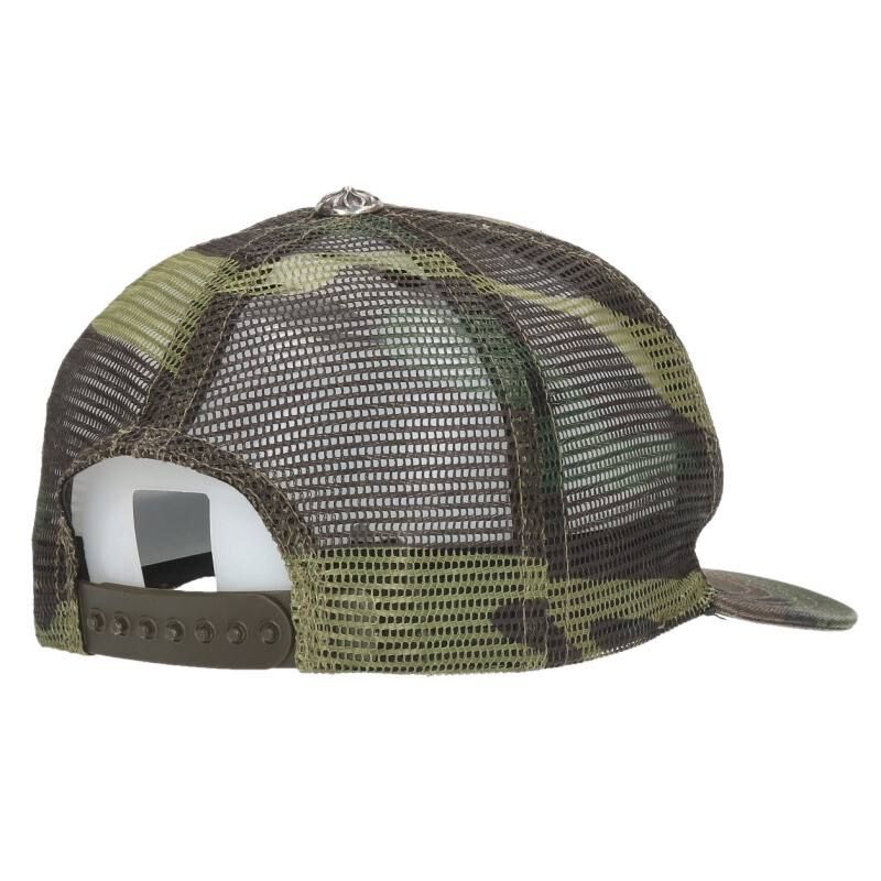 クロムハーツ TRUCKER CAP トラッカーキャップ CHパッチクロスボール付