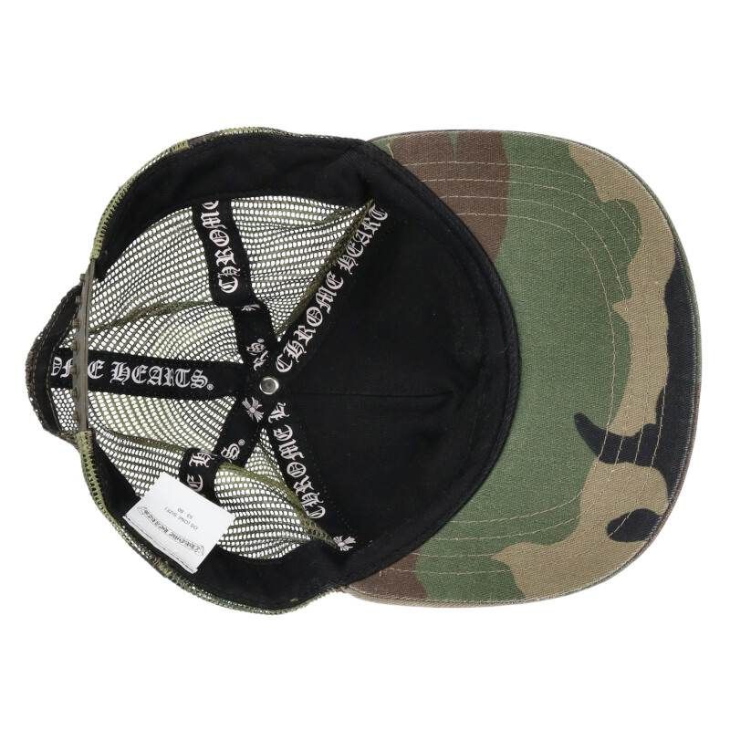 クロムハーツ TRUCKER CAP トラッカーキャップ CHパッチクロスボール付