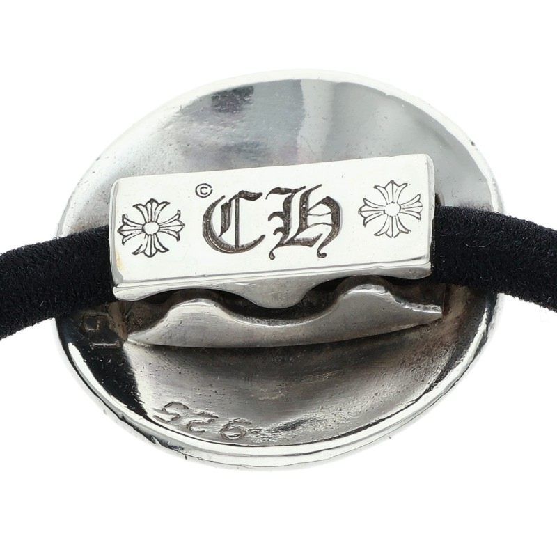 クロムハーツ HAIRBAND/BSフレアボタンヘアゴム シルバーコンチョ