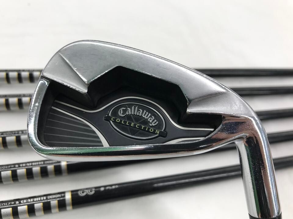 キャロウェイ Callaway COLLECTION ツアーAD CC Sフレックス アイアンセット ゴルフドゥ NEXT